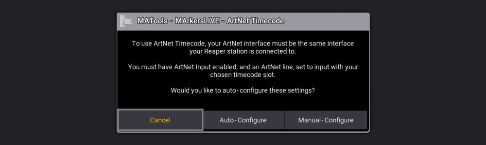 ArtNet Timecode