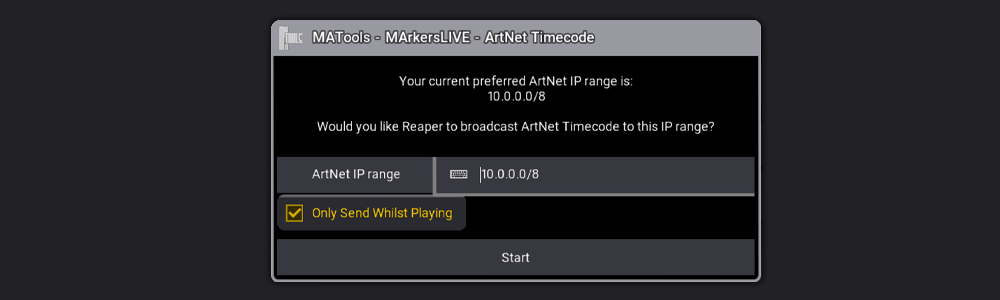 ArtNet Timecode