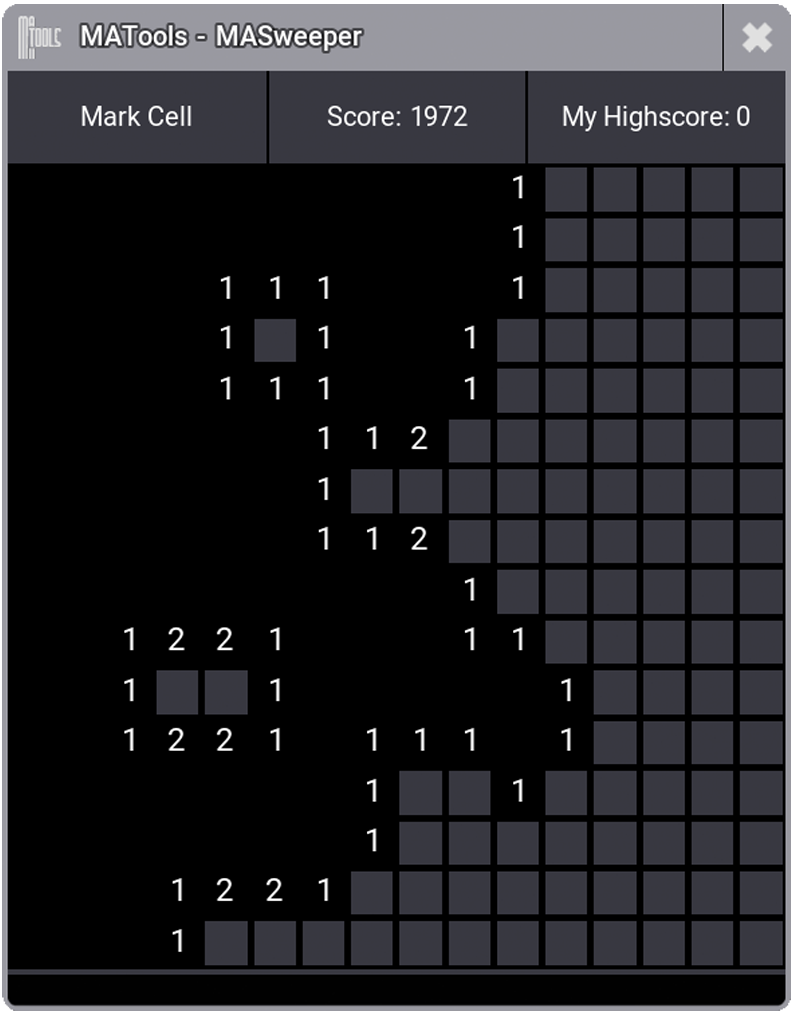 MASweeper Popup