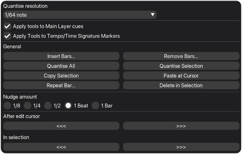 Marker Edit Interface